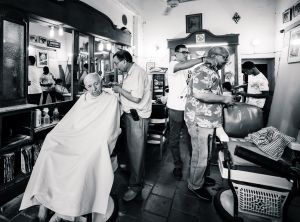 Barbershop, old town Cartagena