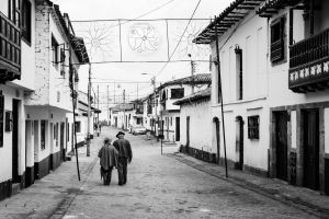 Streets of Mongui, Boyoca, Colombia