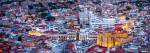 Guanajuato cityscape panorama